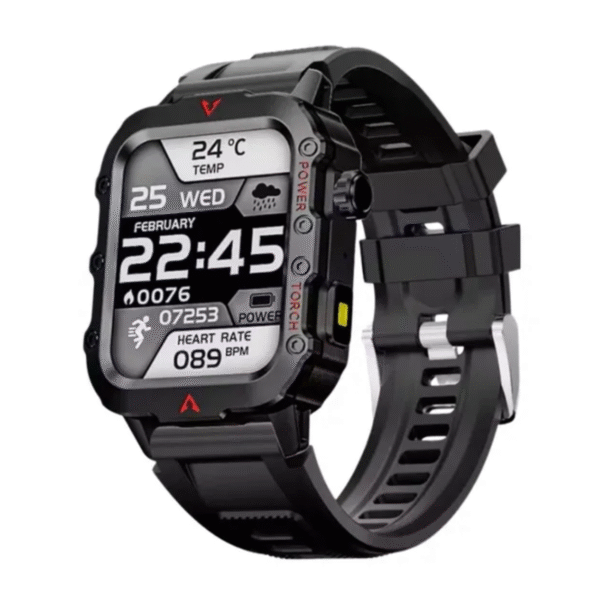 Reloj Inteligente Mujer Hombre Q11 Con Linterna Conexión Bt Notificaciones Redes Sociales