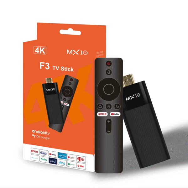 Tv Stick F3 16 GB 2 GB RAM MagisTv (Canales Peliculas Series Gratis)