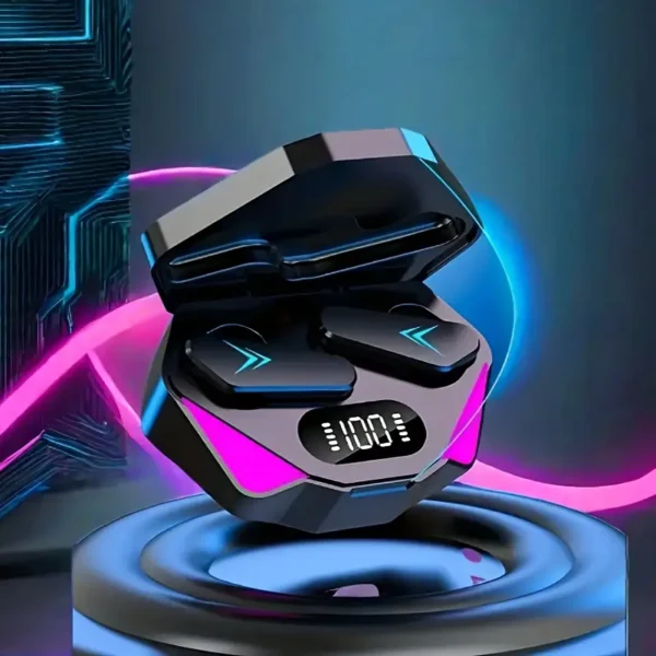 Audifonos Bluetooth TWS Gaming Retroiluminado