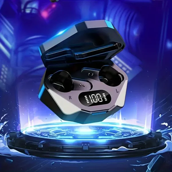 Audifonos Bluetooth TWS Gaming Retroiluminado