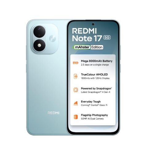 Version 1.0.0 Redmi Note 17 256 GB 8 RAM